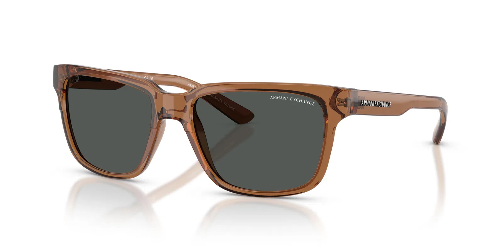 Armani Exchange 4026S Sunglasses - view 100
